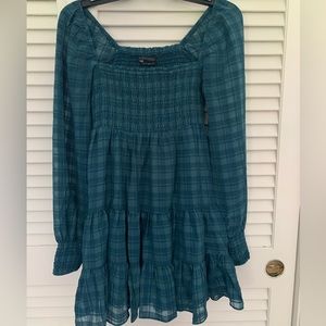 Urban Outfitters Plaid Green Dress Small